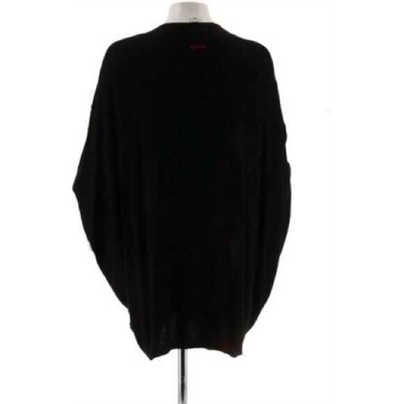 Peace Love World Button Front with Rib Detail Cardigan - Picture 4 of 5